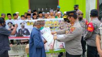 Dalam Rangka Hari Bhayangkara ke-75,Polres Batu Bara Gelar Bakti Sosial di Dua Pesantren Desa Guntung.