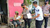 Kapolres Batu Bara Bersama KSJ Berikan Bantuan Sembako di Dua Desa Kecamatan Air Putih