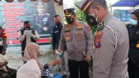 Guna Sukseskan Program Vaksinasi Nasional Polres Batu Bara Buka Gerai Vaksinasi.