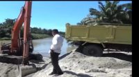 Bendungan Sungai Tanjung Terancam Runtuh Akibat Galian C.