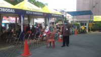 Tekan Lonjakan Covid-19 Dinkes Kota Tangerang Bersama Kecamatan Cibodas Gelar Giat Swab Antigen.