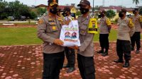 Kapolres Batu Bara Berikan Bantuan Sosial Kapolda Sumut Kepada Personil Bhabinkamtibmas.