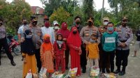 Polres Batu Bara Berbagi Sembako, Ringankan Beban Warga Batu Bara di Masa Pandemi