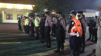 PASTIKAN SITUASI KONDUSIF, POLDA BANTEN GELAR APEL KESIAPAN PENGAMANAN DI MALAM IDUL ADHA.