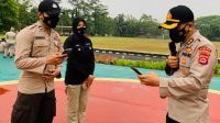 Pimpin Apel Pagi, Kabid Humas Polda Banten Sampaikan SOP Kegiatan Bidhumas