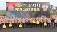 Gelar Baksos, Alumni Akpol 93 Pesat Gatra Bagikan 2000 Paket Sembako