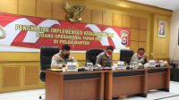Wakapolda Banten Buka Kajian Implementasi Kebijakan Polri Bidang Opsnal Tahun 2021