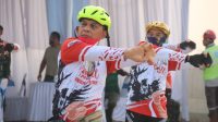 Mempererat Sinergitas TNI-Polri Polda Banten Gowes Bersama Korem 064/MY