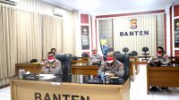 Kapolda Banten Hadiri Zoom Meeting Analisa Lanjutan Pelaksanaan Vaksinasi