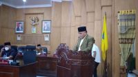 Bupati Batu Bara Hadiri Rapat Paripurna Tentang Penyampaian Ranperda Propemperda TA.2022.