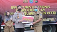 Kapolri Beri Bantuan 20 Ton Oksigen Kepada Pemprov NTB