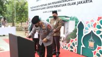 Hadiri Peletakan Batu Pertama Islamic Center PERSIS, Kapolri Yakin Hasilkan SDM Berkualitas.