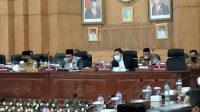 DPRD Batu Bara Rapat Paripurna Bersama Wakil Bupati Penyampaian Raperda.