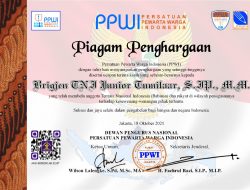 PPWI Apresiasi Brigjen TNI Junior Tumilaar Bela Babinsa dan Rakyat Kecil