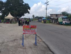 Polres Batu Bara Polsek Medang Deras Laksanakan Operasi Yustisi.
