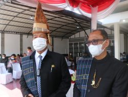 Ikuti Puncak Peringatan Hari Sumpah Pemuda Ke 93 Tahun 2021 Nasional secara virtual,                   Bupati Simalungun: “Membangun Kabupaten Simalungun kita harus bersama-sama”