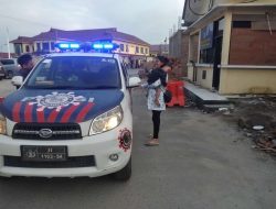 “Ngidam Naik Mobil Polisi” Personil   Satlantas Polres Batu Bara Kabulkan Keinginan Ibu Hamil 9 Bulan.