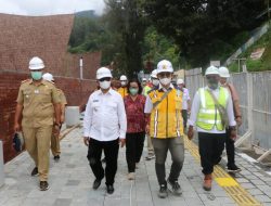 Tinjau progres pembangunan RTP Parapat, Wabup Simalungun: Ini diharapkan menjadi magnet wisatawan.