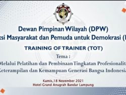 Tingkatkan Potensi Generasi Bangsa, DPW KAMPUD Akan Gelar Training Of Trainers