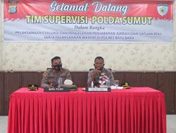 Polres Batu Bara Kedatangan Tim Supervisi Polda Sumut.