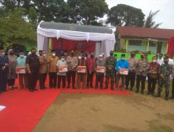 Kapoldasu Resmikan Pembangunan Mako Polres Tapsel.