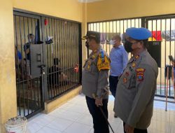 Kapolres Batu Bara Cek Ruang Tahanan Wanita Sekaligus Berikan Bimbingan.