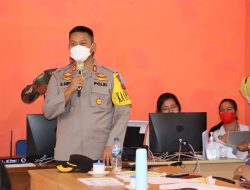 Pimpim Rakor Kapolres Simalungun Ajak Masyarakat Dukung Optimalisasi Vaksin.