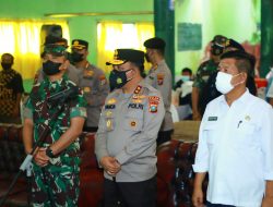 Vaksin Serentak Indonesia di Simalungun, Kapolda Sumut Sampaikan Sinergitas Agar Tercapai Target Sebelum Tahun Baru.