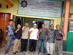 Siswanto cs Legendaris PSMS Medan Kunjungi PD Persatuan Tarbiyah Islamiyah (Pertis) Sumatera Utara
