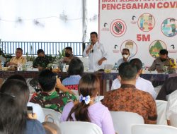 Pimpin Rapat Evaluasi Penangan Covid-19, Bupati Simalungun : Mari kita bekerjasama untuk memudahkan pencapaian 200 orang per hari.