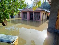 Ratusan Rumah Terendam Banjir di Kabupaten Batu Bara.