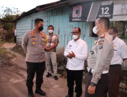 Kapolres dan Wabup Simalungun Cek Jalur Alternatif Antisipasi Lonjakan Kendaraan Pada Hari Nataru di Parapat.