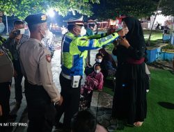 Polres Batu Bara Laksanakan Ops Yustisi di Kecamatan Lima Puluh.