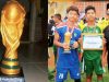 “Bravo” Ibrahim Pemain SSB Batu Bara Berhasil Raih Sepatu Emas Top Score FJL U-13 Cirebon.