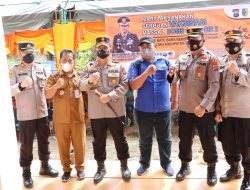 Polres Batu Bara Bersama Pemda Gelar Vaksinasi Massal,Warga Yang Ikut Vaksin Dapat Hadiah.