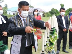 Pemerintah dan masyarakat Kabupaten Simalungun laksanakan perayaan Natal bersama tahun 2021 di Kecamatan Purba.