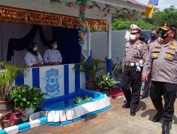 Kapolres Batu Bara Cek Pospam Jelang Natal dan Tahun Baru.