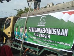 PD Al Washliyah Batu Bara Kembali Salurkan Air Bersih Ke Warga Medang Deras.