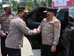 Kapolres Batu Bara Sambut Kunjungan Tim Supervisi Karo Jianstra Sops Polri.