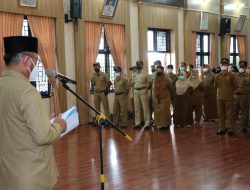 Bupati Simalungun Lantik 271 orang jabatan administrasi ke jabatan fungsional di lingkungan Pemkab Simalungun.