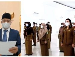 Bupati Batu Bara Lantik 101 Orang Pejabat Eselon IV.
