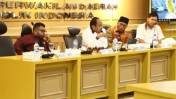 Fachrul Razi : DPD RI Siapkan Revisi UU Pemerintah Aceh Sesuai MoU Helsinki.