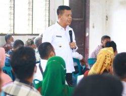 Kunjugan Kerja Ke Kecamatan Bandar, Bupati Simalungu : Jangan sekali-kali melakukan pelanggaran dalam menggunakan anggaran.