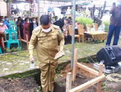 Bupati Simalungun Letakkan Batu Pertama Pembangunan Monumen Pahlawan Simalungun Pdt J Wismar Saragih.