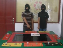 TIDAK ADA NEGOSIASI !!!      SATRESKRIM POLRES SIMALUNGUN SITA SATU MESIN JUDI TEMBAK IKAN SERTA AMANKAN DUA ORANG PELAKU.