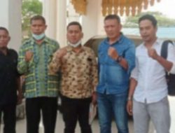Ketua DPRD Batu Bara Sambut Kunjungan GMBB,APDESU dan GEMKARA, Terkait Sayembara Perubahan Lambang Kabupaten Batu Bara.