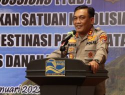 KAPOLDA SUMUT BUKA ACARA FGD PEMBENTUKAN SATUAN KEPOLISIAN KAWASAN PARIWISATA DANAU TOBA.