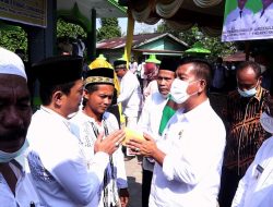 Bupati dan Wakil Bupati Simalungun Hadiri Safari Jumat Forum Silaturahmi Ormas Islam di Kecamatan Bandar Huluan.