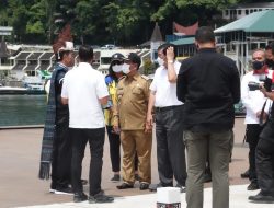 Presiden RI Berkunjung Ke Kota Wisata Parapat Kabupaten Simalungun.