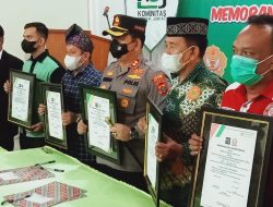 KSJ Lakukan MoU Bersama 6 Elemen Organisasi Untuk Perluas Jaringan Sedekah.